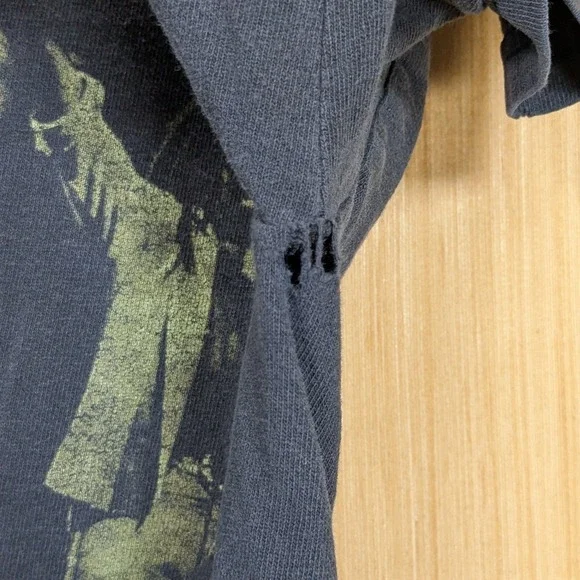 Bob Marley Zion Rootswear Graphic T-Shirt Mens Small Soul Rebel Buffalo Soldier - Picture 4 of 10